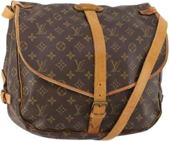 Louis Vuitton Pre-owned Vintage Monogram Shoulder Bag - - Pre-owned - Donna - Marrone - ONE SIZE