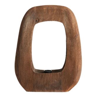 Light & Living L&aacute;mpara De Mesa - Kelafo - Marr&oacute;n - Madera - E27 - Light&living