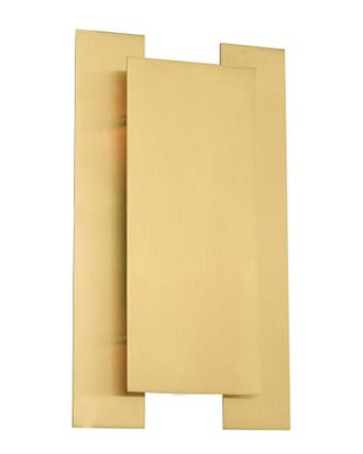 Livex Lighting Livex Varick 2 Lt Satin Brass ADA Wall Sconce