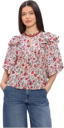 Antik Batik Overhemden, Dames, Veelkleurig, S, Annie TEE