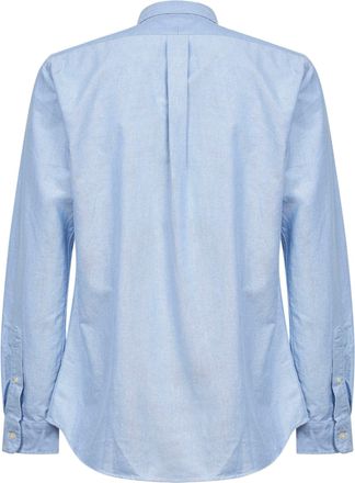 Polo Ralph Lauren Mens Blue The Iconic Oxford Shirt Cotton