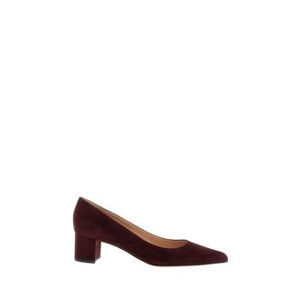 Gianvito Rossi Dames, Schoenen, Rood, Maat: 38 1/2 EU Leer