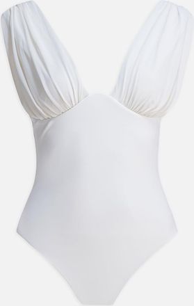 Zimmermann Draped One-Piece Swimsuit