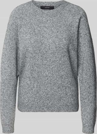 Vero Moda Regular Fit Strickpullover mit Crew Neck Modell DOFFYSHINE in Anthrazit, Größe XL