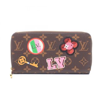 Louis Vuitton Monogram Brown Freesia Multi-Color Coated Canvas Long Wallet (Bi-Fold) (Pre-Owned)