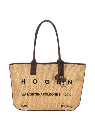 Hogan Kleine Rafia-Tasche
