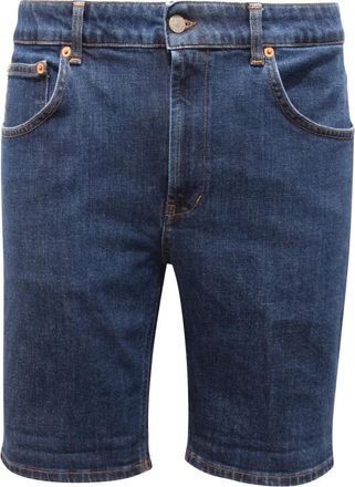 Dondup Bermuda Derick Shorts - Heren - Korte broeken - Blauw - Maat: W32 Katoen