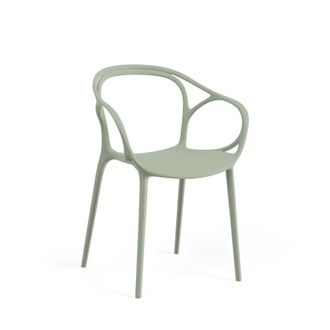 Koketto Home Silla en polipropileno menta con reposabrazos