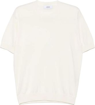 Lardini Top girocollo - Bianco
