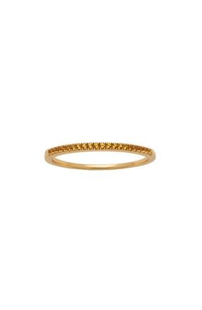 Made by Mary Birthstone Stacking Ring in Gold November at Nordstrom, Size 10