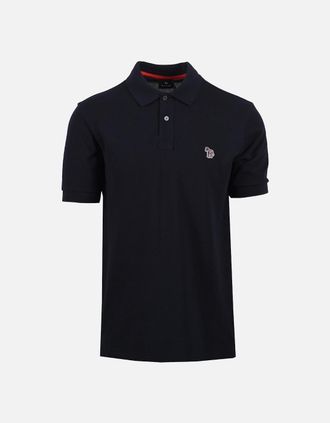Paul Smith Mens Paul Smith Reg Fit SS Polo Zebra Dark Navy - Size: 42