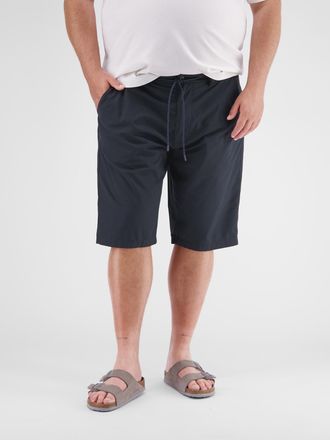 Lerros Bermudas LERROS Bermuda in &Uuml;bergr&ouml;ssen, ultra leicht und schnelltrocknend, Herren, Gr. 48, blau (blau night), 54% Baumwolle, 43% Nylon, 3% Elasthan, H