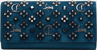 Christian Louboutin Paloma Wallet on Chain in Loubinthesky Suede