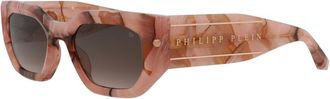 Philipp Plein Womens Spp066m 51Mm Sunglasses