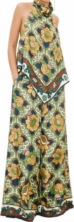 Alemais Liana Silk Top In Multi