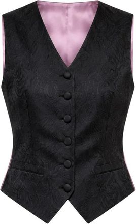 Dolce & Gabbana Gilet Sartoriale - - Jackets - Donna - Nero - M