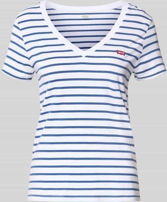 Levi's Regular Fit T-Shirt aus reiner Baumwolle in Blau, Gr&ouml;&szlig;e XS