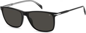 Eyewear by David Beckham DB 1219/S Zonnebril - Heren - Zonnebrillen - Zwart - 57 MM - Accessoires