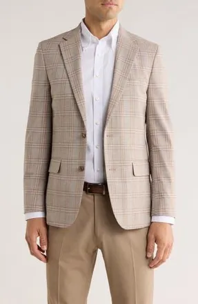 Original Penguin Two Button Notch Lapel Sport Coat in Tan at Nordstrom Rack, Size 38 Regular
