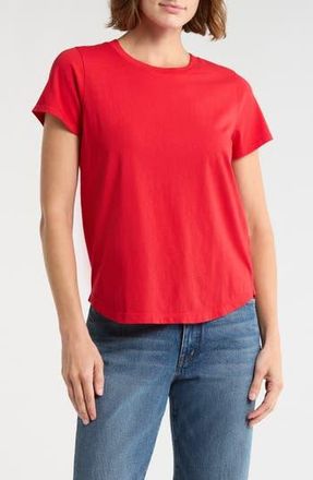 Madewell Vintage Crewneck Cotton T-Shirt in Varsity Red at Nordstrom Rack, Size Xx-Large