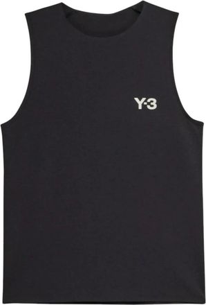 Yohji Yamamoto Dames, Tops, Zwart, Maat: M