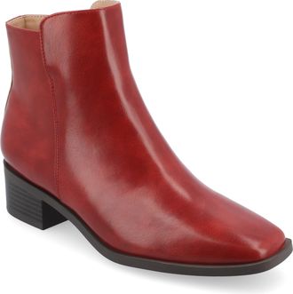 Journee Collection Women & apos;s Cappri Medium and Wide Width Booties