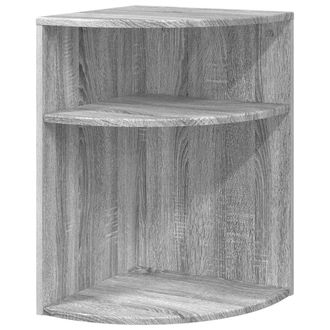 vidaXL Mesa Auxiliar Gris Sonoma 39,7 X 39,7 X 60 Cm Vidaxl