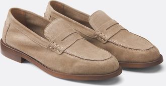 La Redoute Collections Loafers in su&egrave;deleer Signature