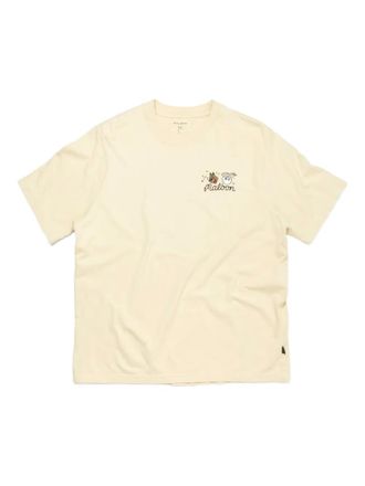 Malbon Golf T-shirt met print - Beige
