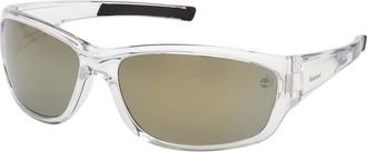 Timberland TB00083 Polarized 26R Mens Sunglasses Clear Size 67