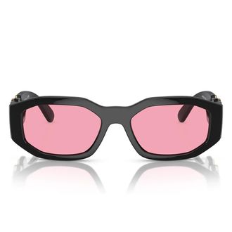 Versace Sunglasses Ve4361 Gb1/84 Biggie Black/Pink Unisex