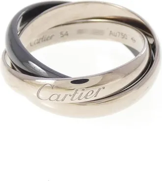 Cartier White Gold (18K) Ceramic Band Ring (Pre-Owned)