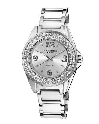 Akribos XXIV Akribos Xxiv Womens Ceramic Watch
