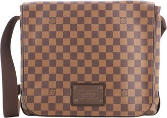 Louis Vuitton Brown Damier Brooklyn Mm (Authentic Pre-Loved)