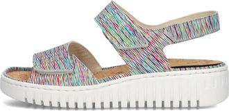 Waldl&auml;ufer H-willow Sandal - Dames - Sleehakken - Veelkleurig - 40 EU - Schoenen