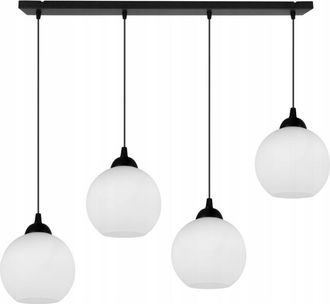 OEM L&aacute;mpara Colgante Cl&aacute;sica De Metal Con Pantalla De Cristal