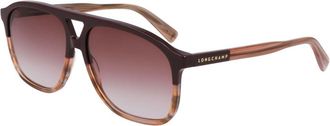 Longchamp LO751S 505 Womens Sunglasses Purple Size 58