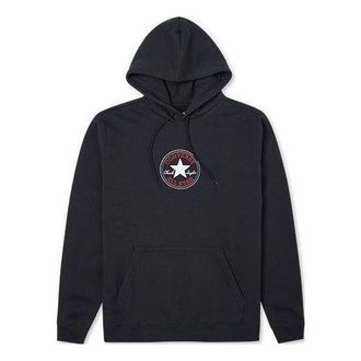 Converse Go-To Chuck Taylor Patch Standard Fit Pullover Hoodie Black 10024504-A01