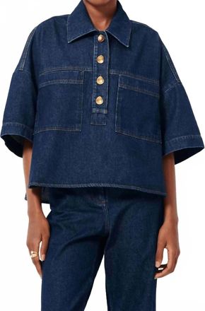 Sessun Newport Denim Shirt In Indigo
