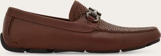 Ferragamo Men Penny driver loafer Brown Size 10.5