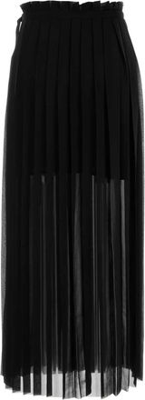 Ami Womens Skirt Black Polyester
