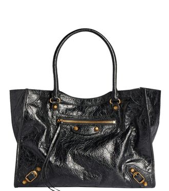 Balenciaga Black Le City Small Tote
