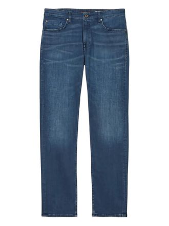 Marc O'Polo Jeans met logopatch - Blauw