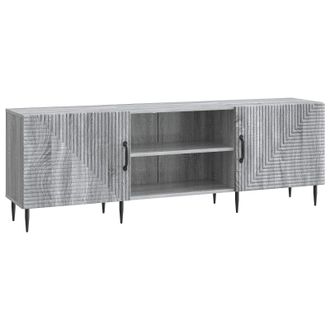 vidaXL Mueble De Tv Gris Sonoma 150 X 31 X 50 Cm Madera De Ingenier&iacute;a Vidaxl