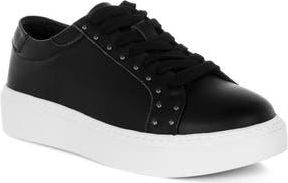 Rag & Co. Strider Studded Platform Sneaker in Black at Nordstrom Rack, Size 10