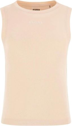 Guess Mujer, Camisetas, Beige, Talla: M