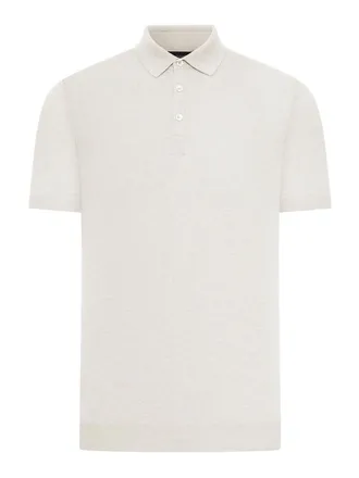 Nome Short-Sleeved Cotton Tennis Polo