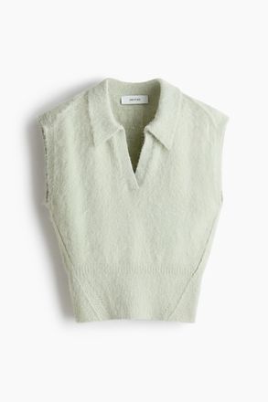 H&M Pullunder aus Alpaka-Mix - Green