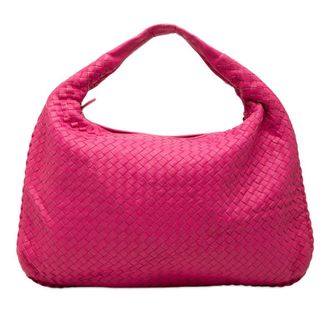 Bottega Veneta Pre-owned Bottega Veneta Medium Nappa Intrecciato Veneta Hobo Ladies BWCVRMAO161D1P5C