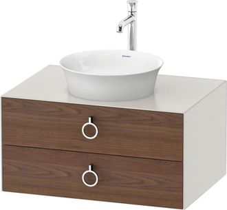 Duravit Tulip Blanco, Mueble De Ba&ntilde;o Colgado En La Pared, Ancho - Duravit